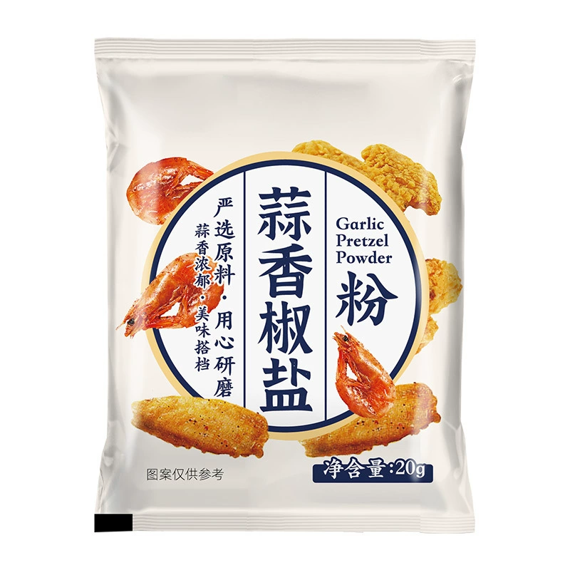 Чесночный перец порошок, перец, перец, ребра, креветки, приправа, ночной рынок барбекю