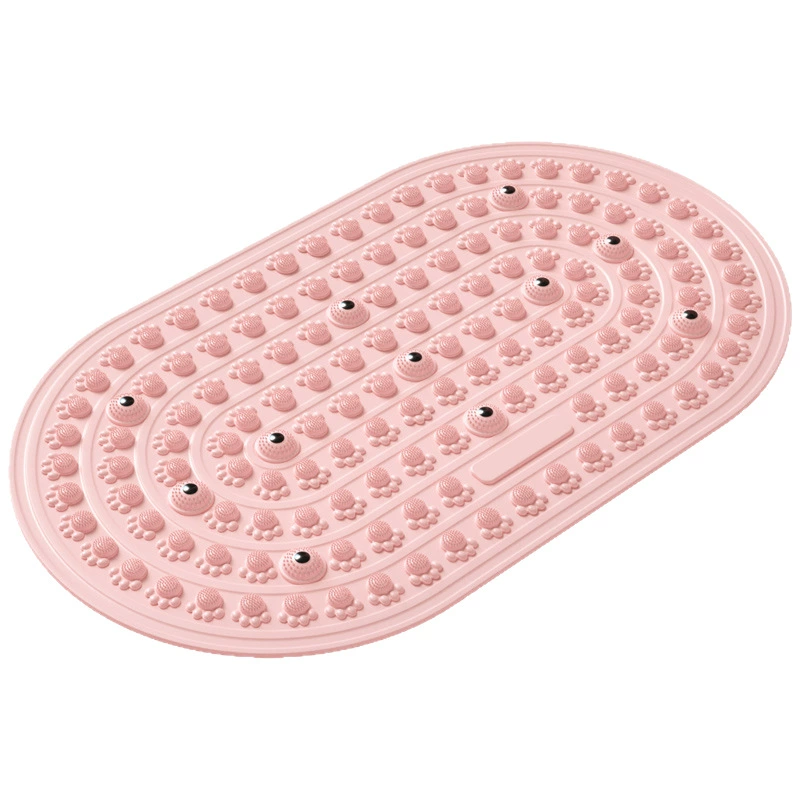 Soft acupressure board foot massage adult fitness acupressure board large size enlarged thickening jogging soft rubber finger yoga