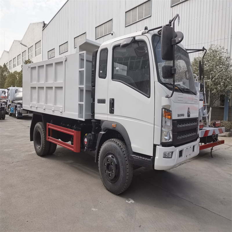 Howo12 Square Dump Truck Factory Direct Sales Right-Hand Drive 8-Ton Dump Truck Engineering Truck Muck Truck Garbage Transport Truck
