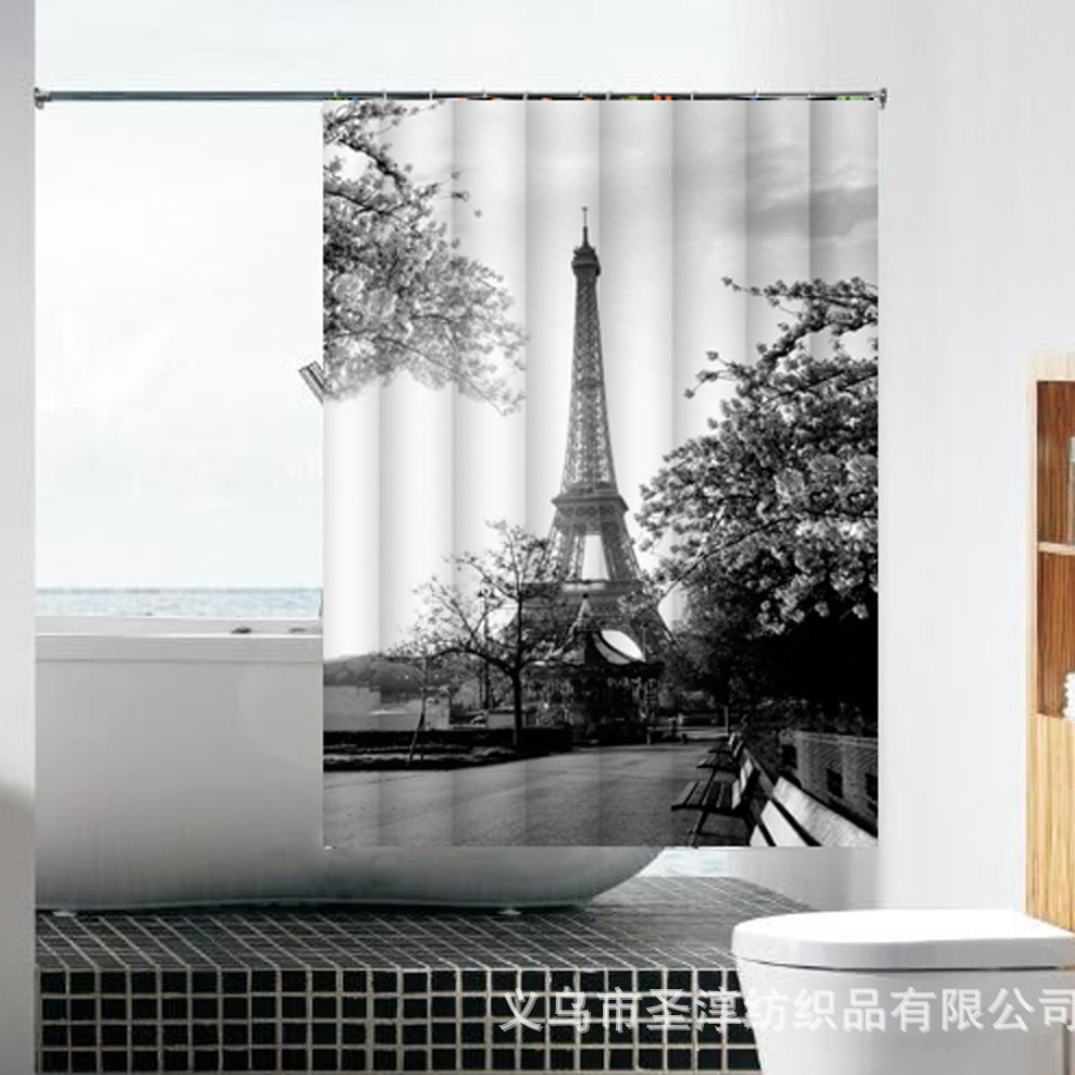 Cortina de puerta decorativa de tela de estilo europeo ins partición de impresión del hogar inodoro media cortina de puerta dormitorio sala de estar doble cortina de puerta abierta