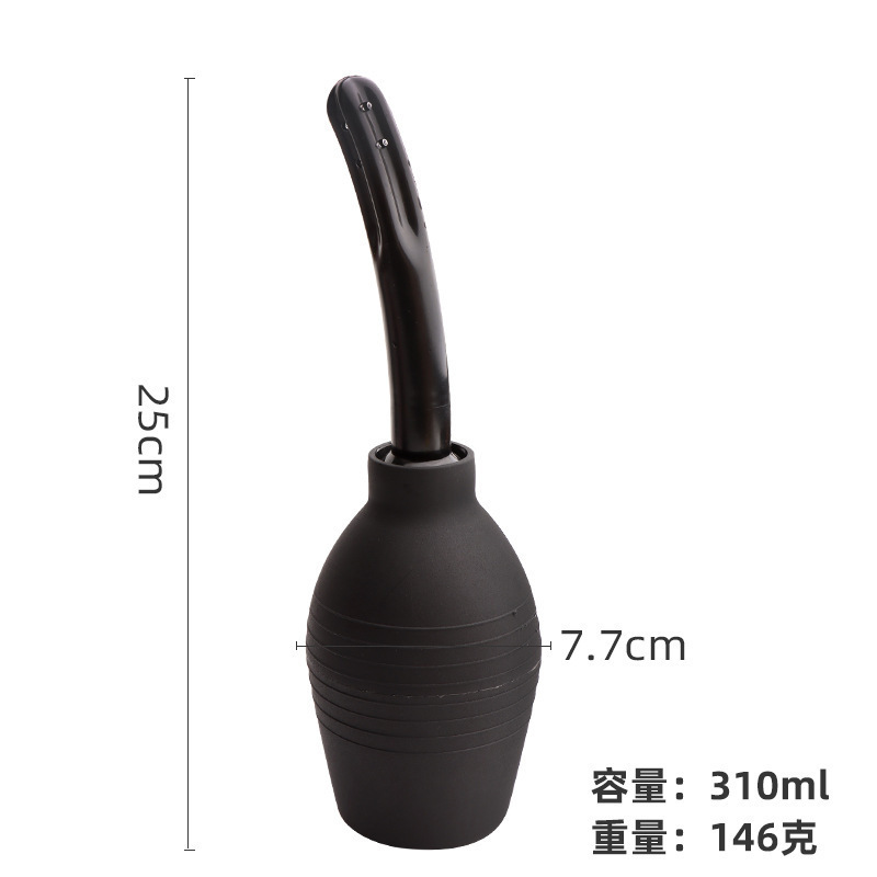 SM Anal Enema Cleaning Device with Silicone Nozzle for Intimate Hygiene — detail image 9