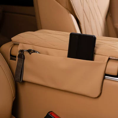 Box Protective Cover Leather | Armrest box pad