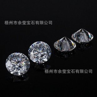 Moissanite Loose Stone D Color Plum Cut Ultra-White Factory Direct Sale Jewelry Inlay Accessory Stone Ultra-White Plum Cut