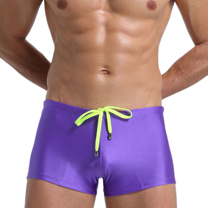 Pantalones de baño de ángulo plano, pantalones de baño de hombre europeos y estadounidenses, pantalones de playa con correa de moda, pantalones de secado rápidos transpirables