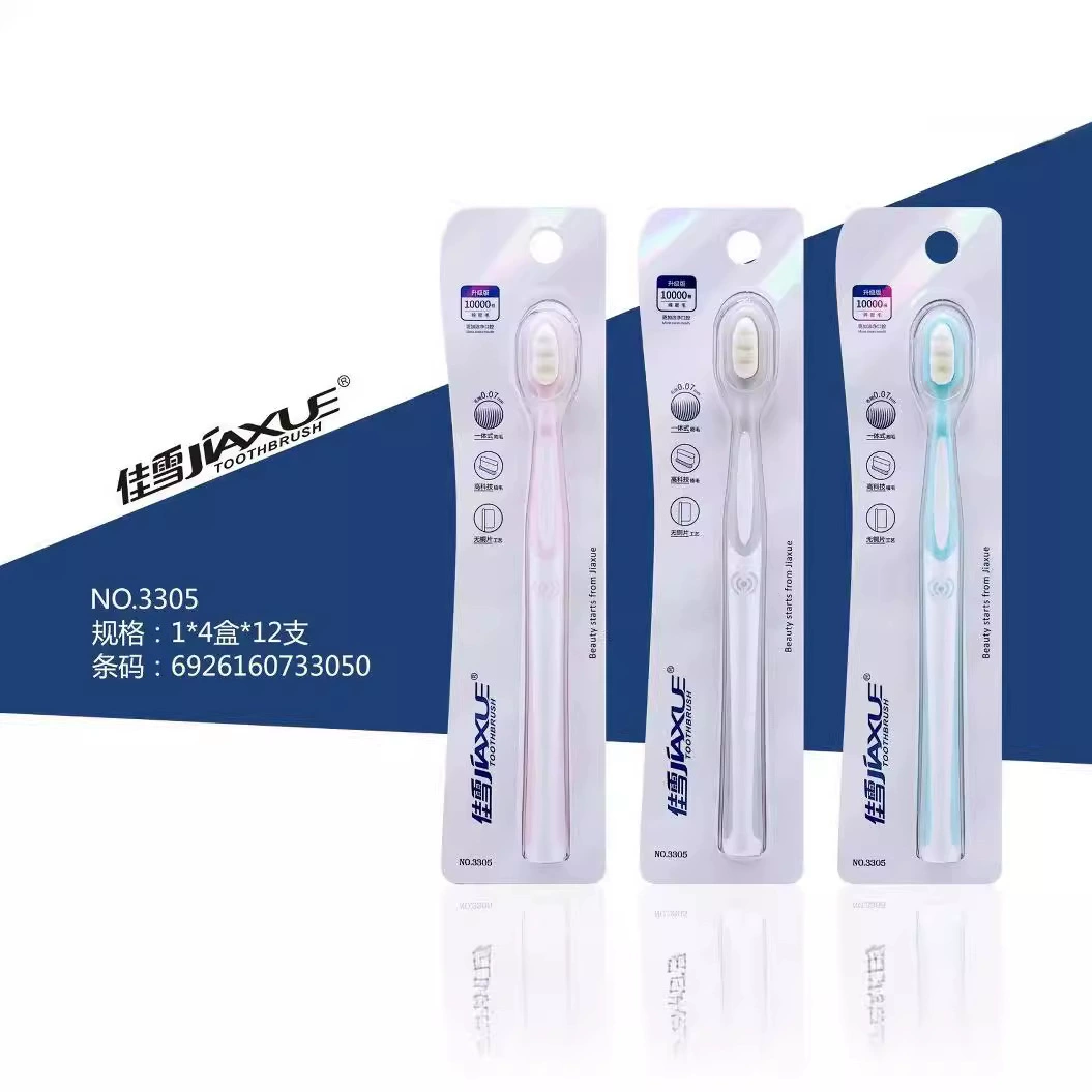 Фабрика подлинная кистя зубная щетка для взрослых ультра-тонкая ультрамягкая беременная женщина, чувствительная к деснам зубная щетка после операции
