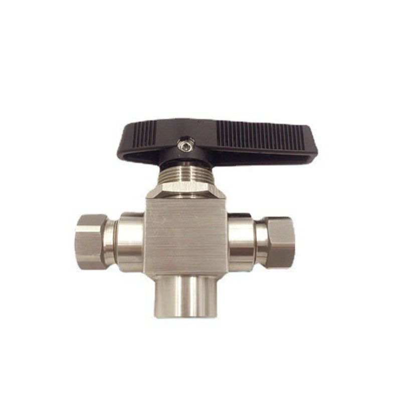 cnc精密加工CNG天然气加气机枪阀两位三通枪阀手阀高压耳轴球阀