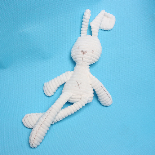 BBSKY baby animal long-legged rabbit comfort doll baby sleeping doll plush toy