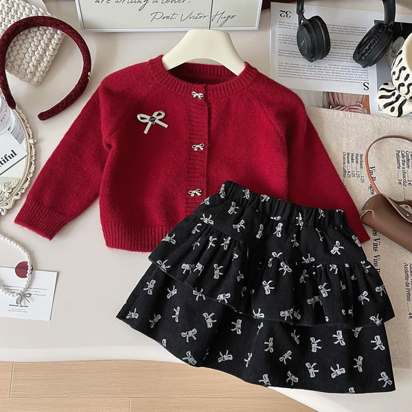 Knitted autumn set
