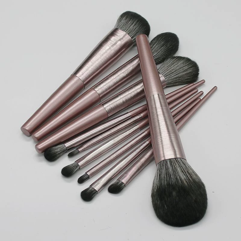 Matte brush, soft face blush, 10 pieces, for beginners