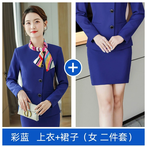 Blue [top + skirt]