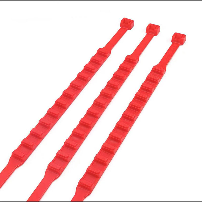 Cadena antideslizante del neumático cinturón de corbata cadena antideslizante de plástico cadena antideslizante coche universal nylon cadena antideslizante Cadena de neumáticos de nieve