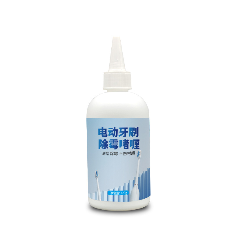 전동 칫솔 곰팡이 젤 220g (라벨이없는 평면)