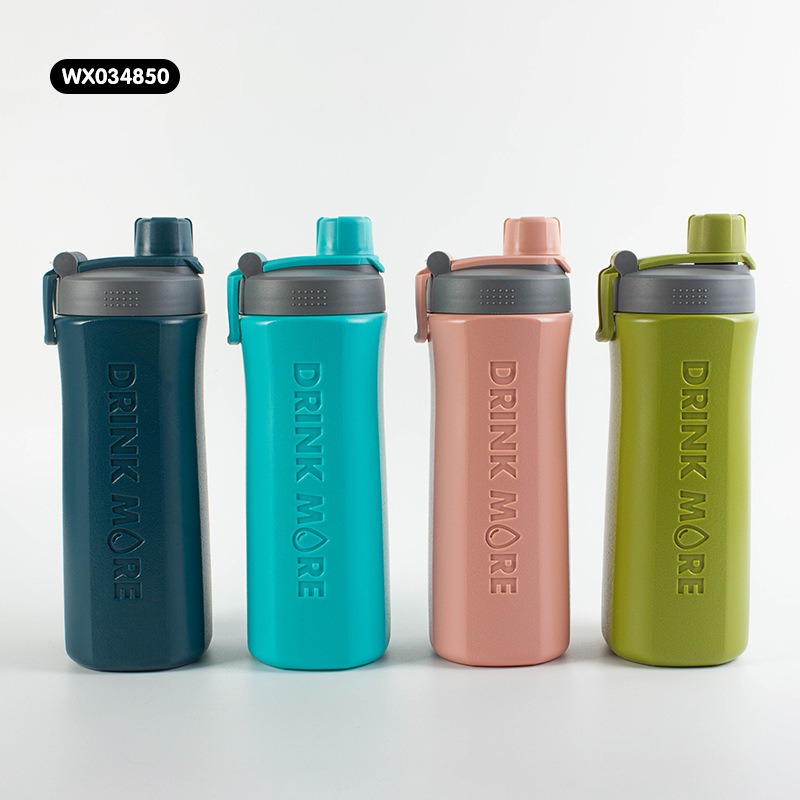 Verano grado alimenticio PP portátil hervidor deportivo portátil taza de bebida directa portátil 550 / 600ml / 700ml / 800ml
