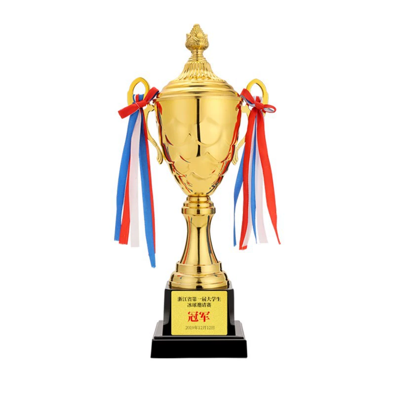 Металлический трофей для школьных игр, чемпион по баскетболу/футболу, награда чемпиона, студенческая честь, приз