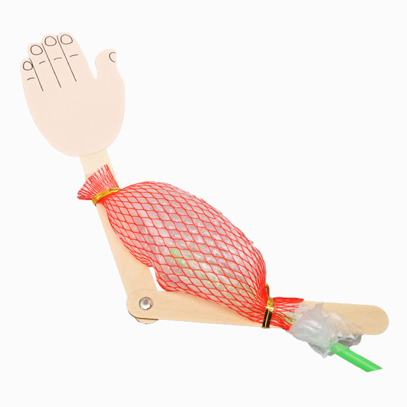 Ensamblaje de inteligencia hecho a mano DIY muscular Hércules Tecnología pequeña producción juguetes para niños ciencia física materiales experimentales