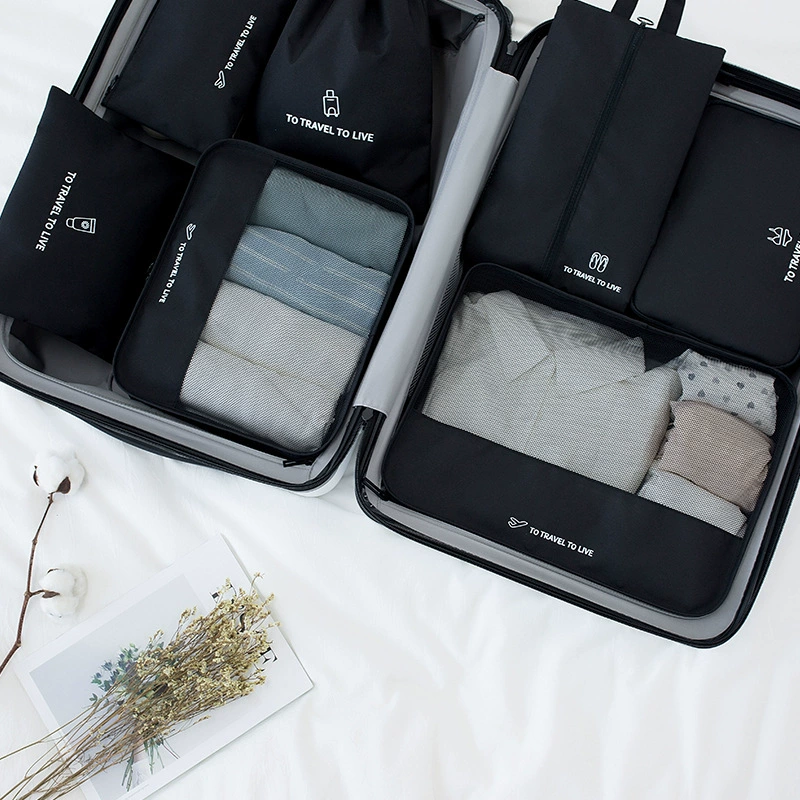 Storage bag for traveling, set, capacious storage system, handheld organizer bag