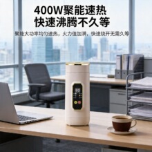 定制智能电热杯3分钟速热烧水杯多功能便携式电热水杯跨境批发