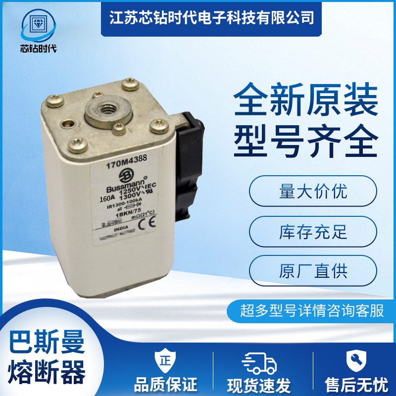 170M4391 170M4392 170M4393巴斯曼BUSSMANN熔断器保险丝