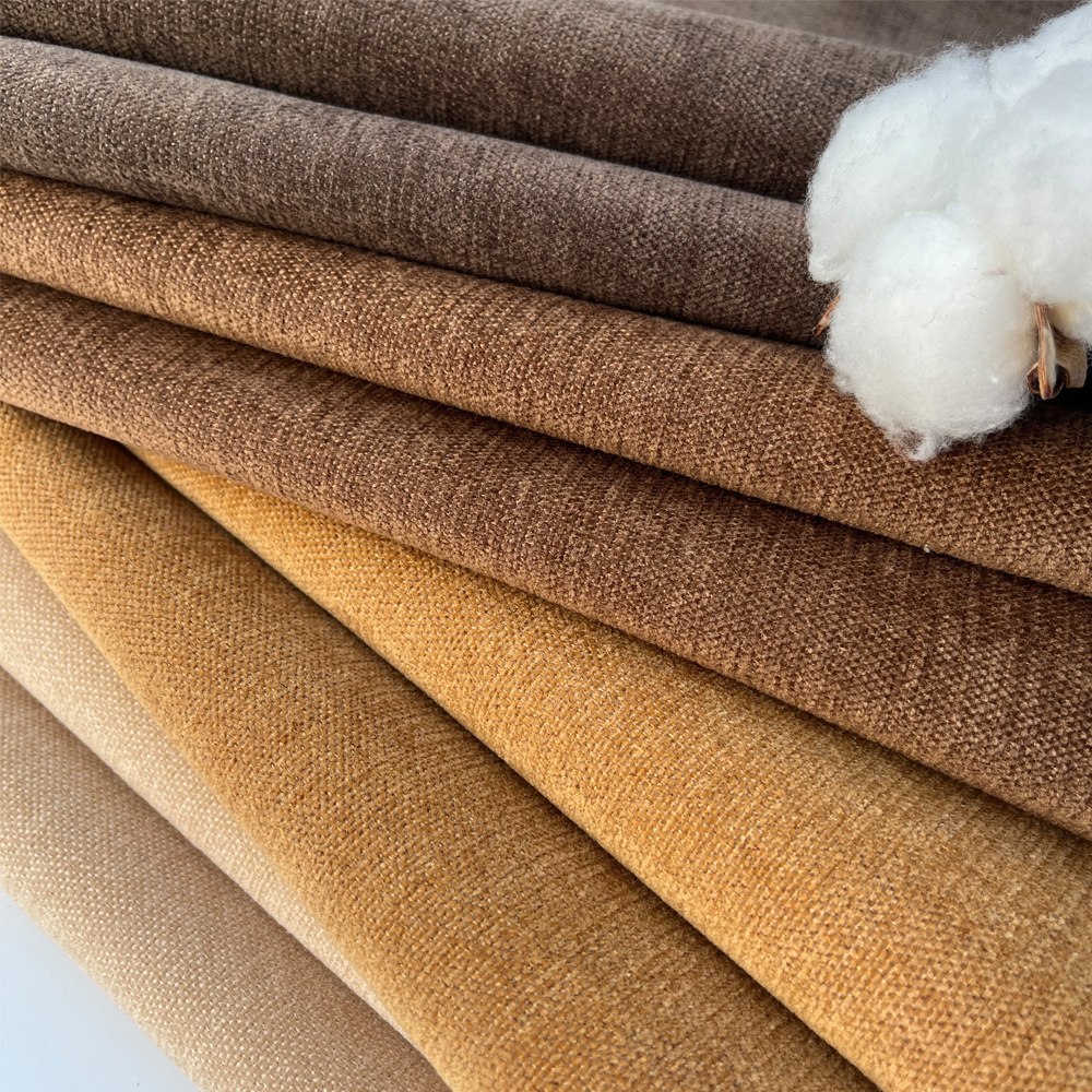 單層不複合 F305 平紋雪尼爾沙發布抱枕面料坐墊布沙發墊布料