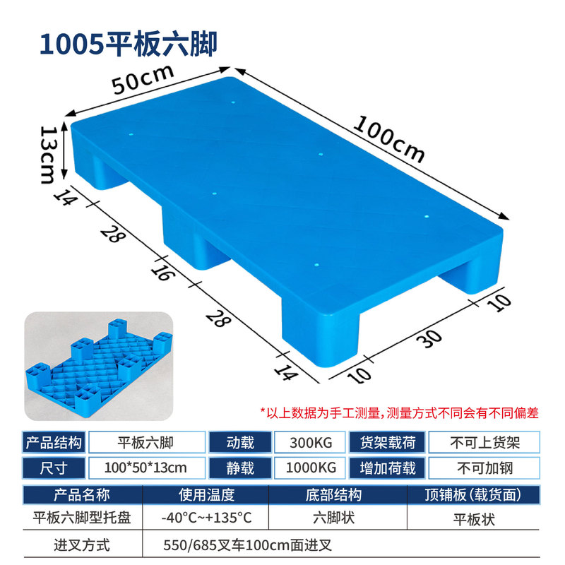 フラット四脚プラスチックパッド、スーパーマーケットパッド、倉庫防湿フロアマット、物流用四脚、六脚、九脚パレットフロアマット|undefined