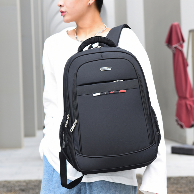 Mochila de negocios 2025 nueva versión coreana al aire libre con mochila de viaje de gran capacidad mochila de hombro para estudiantes de secundaria y secundaria