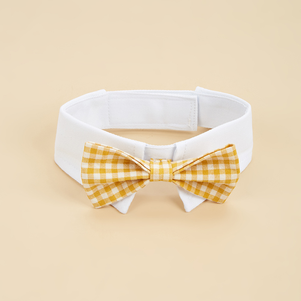 Tanpopo transfronterizo nuevo producto multicolor guapo mascota corbata velcro ajustable mascota accesorios arco