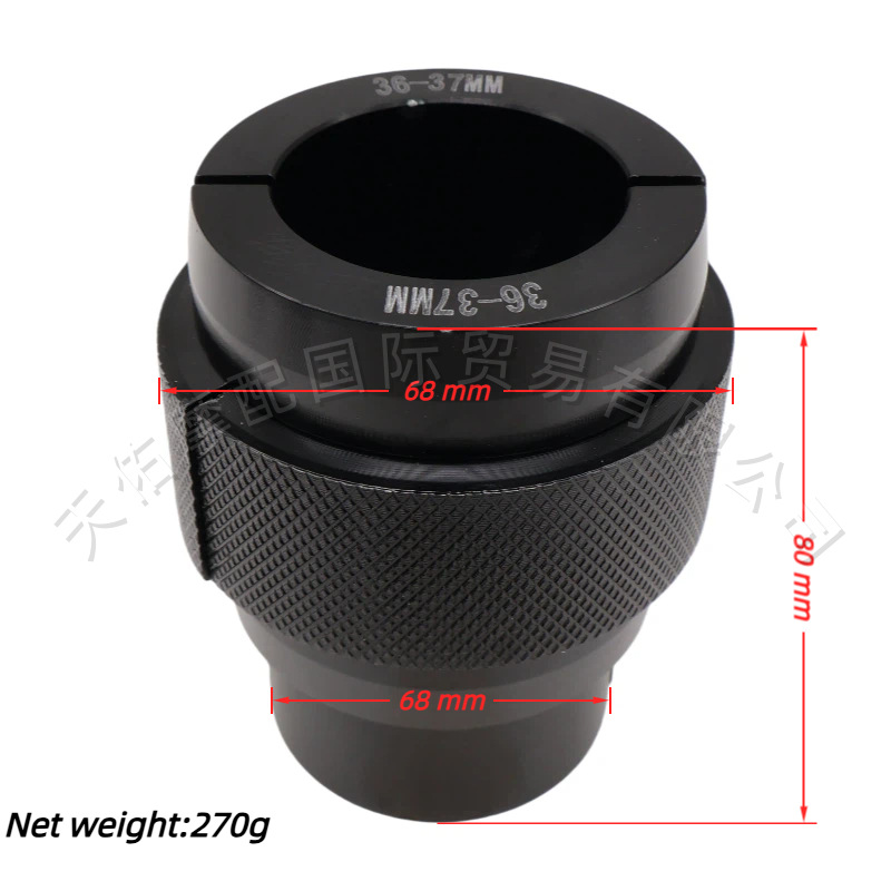 Universal Cnc Aluminum Alloy Front Shock Absorber Oil Seal Installation Tool for Off-Road Motorcycles, Inverted Front Shock Absorber Oil Seal Tooling