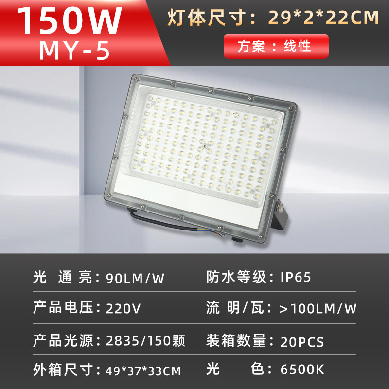 Lámpara de proyección al aire libre inducción de iluminación rural lámpara de calle led fabricante al por mayor a prueba de agua tipo foco de luz fuerte