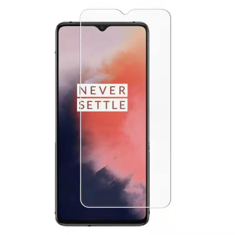 Защитная пленка из закаленного стекла совместима с OnePlus 7T 1+7 ударопрочная —HD защитная пленка, антиблик