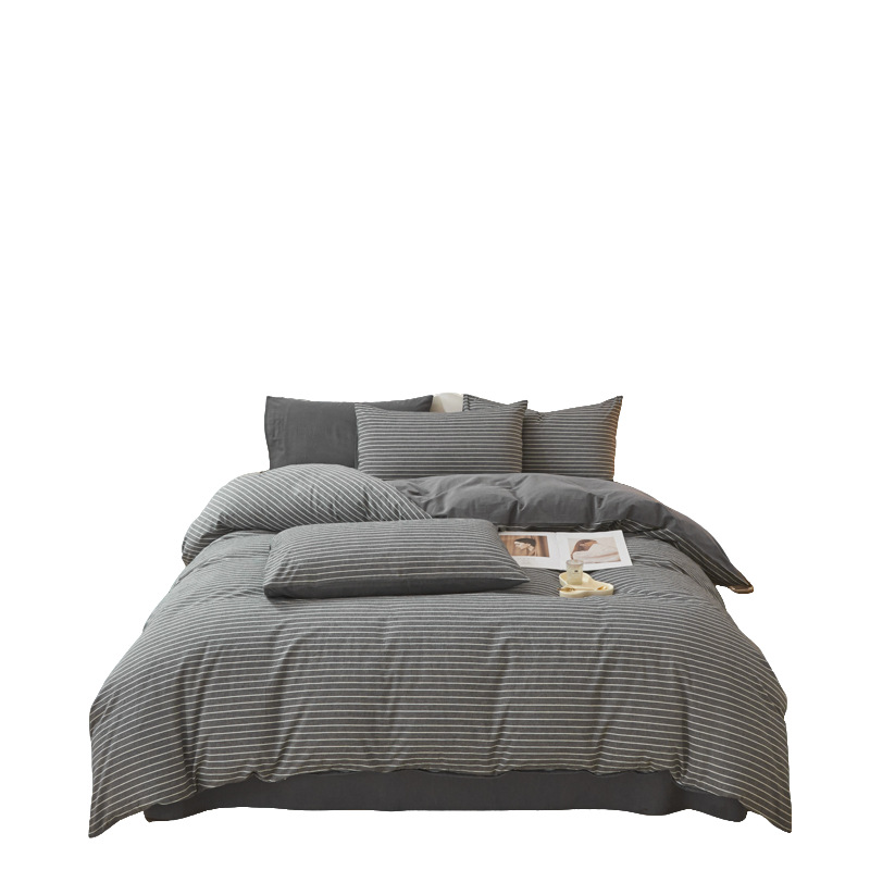 Funda de edredón de algodón de algodón de una sola pieza 180x220 Funda de edredón individual 150x200x230cm Funda de edredón simple de lujo ligero de alta gama