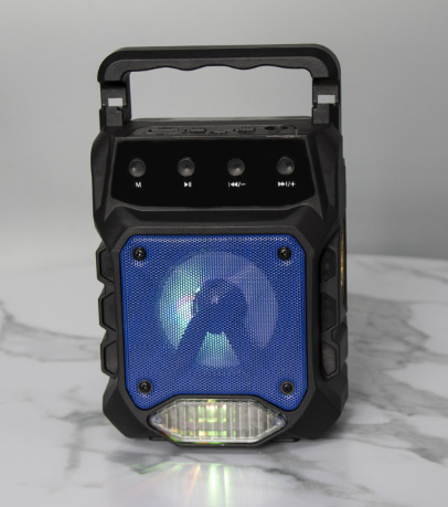 Altavoz Bluetooth Inalámbrico de Escritorio, Portátil Multifunción con Linterna y Tarjeta TF, Mayorista de Comercio Exterior