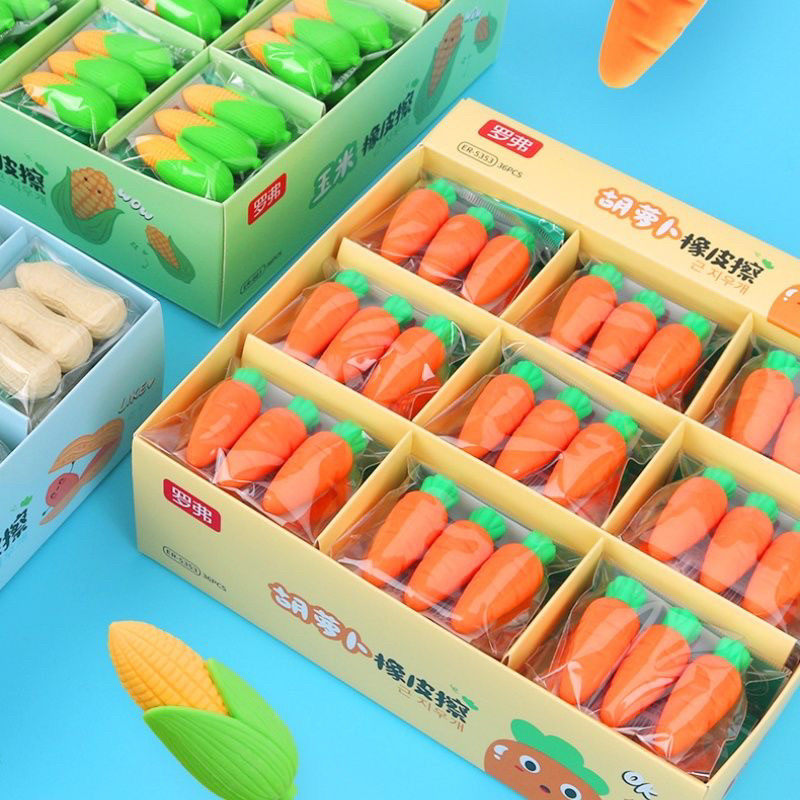 Rover 5353 Mini Carrot Eraser, Detachable and Assembleable, Erases Cleanly, Suitable for Kindergarten and Elementary School Students as a Gift Rover 5353 Mini Carrot Eraser, Detachable and Assembleable, Erases Cleanly, Suitable for Kindergarten and Elementary School Students as a Gift