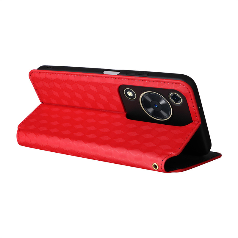 Huawei Nova Y72 Case With Card Slot Protective Leather Cover_voghion.com