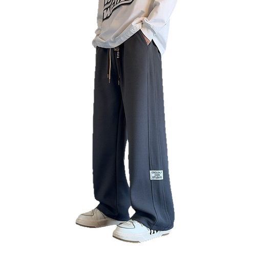Teen pants boys spring and autumn junior high school students high school students casual sweatpants handsome big children's straight pants