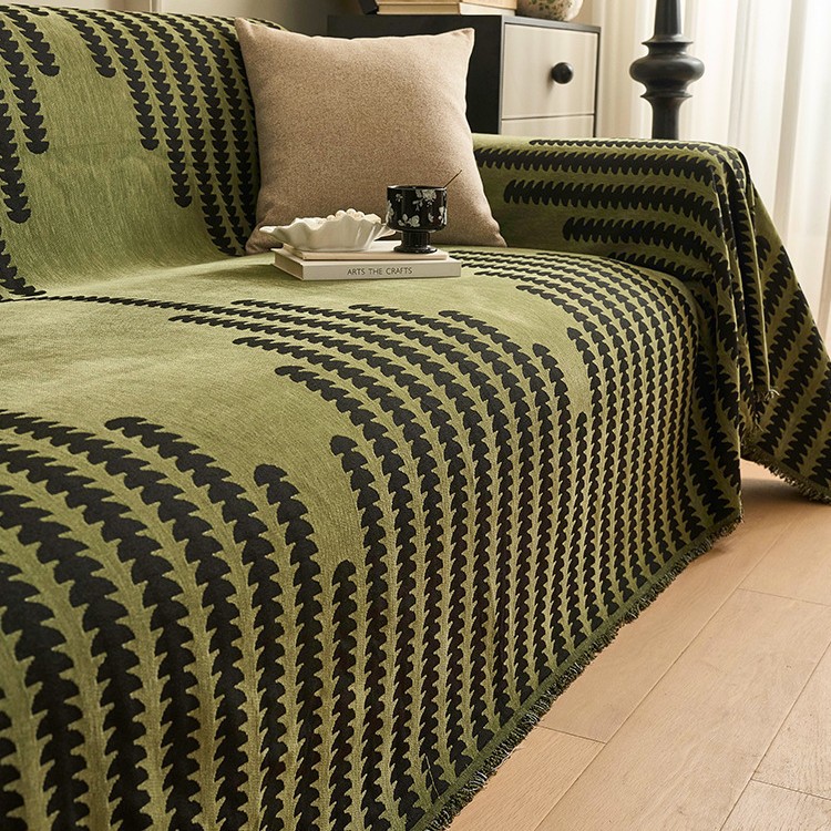 Sofá cubierta 2024 popular nueva toalla de sofá cuatro estaciones general cubierta de sofá tela de cubierta única manta sofá cojín