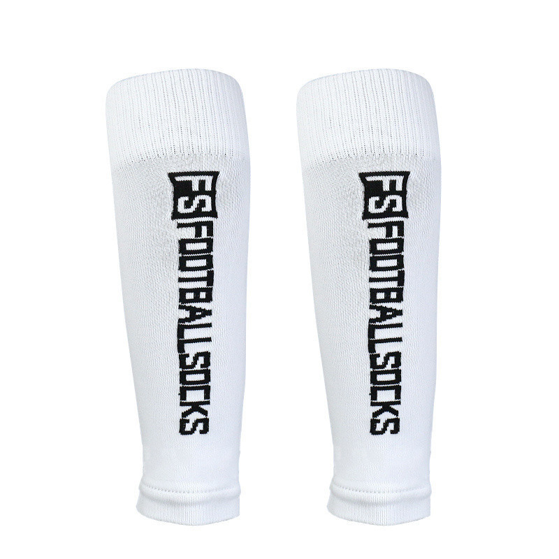Kompressions-Fußballsocken für Erwachsene – Atmungsaktive Beinstulpen mit Schienbeinschutz, feuchtigkeitsableitendes Strickdesign für Sport und Training_voghion.com