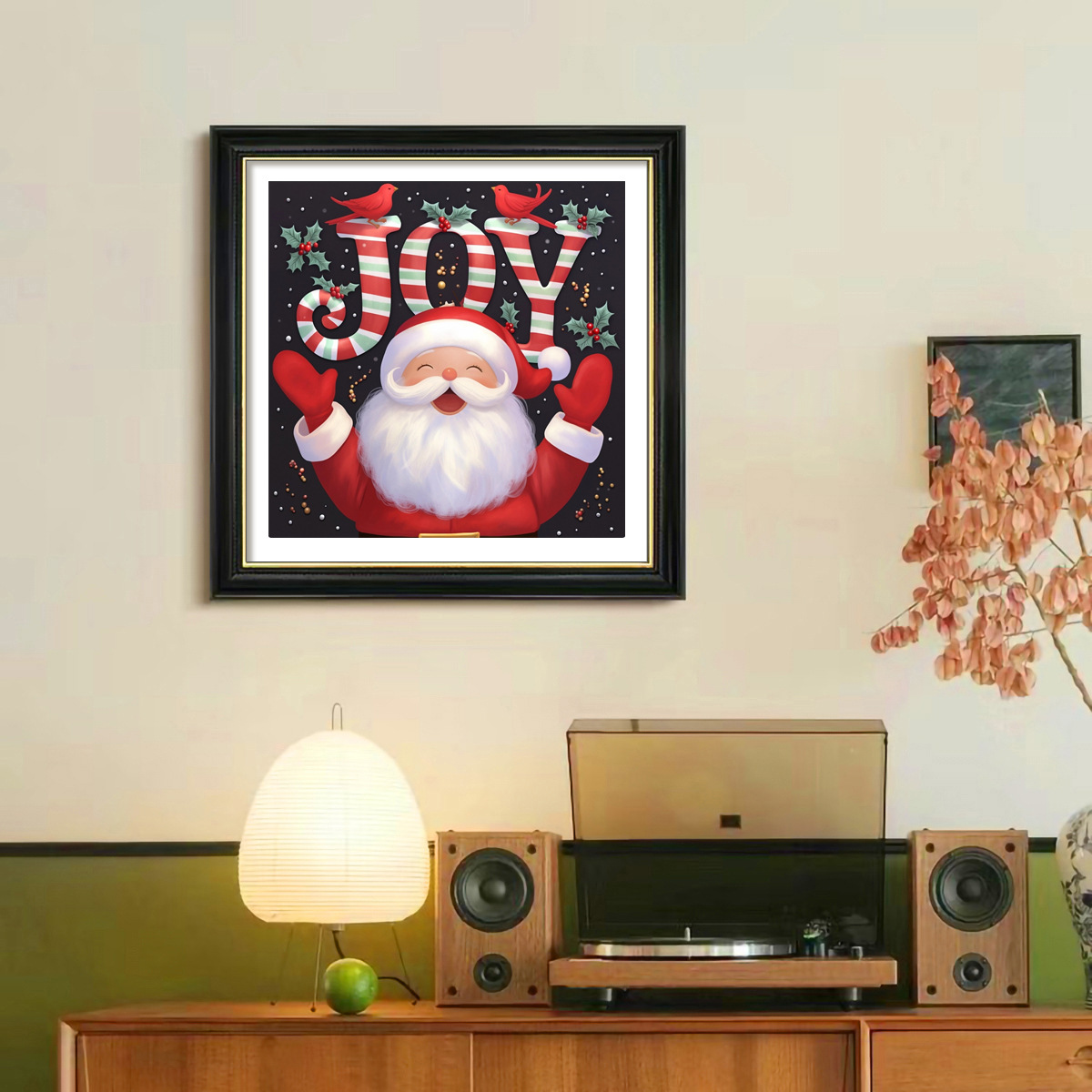 Kit de materiales DIY para pintura de diamantes hecha a mano de Papá Noel, decoración del hogar, superventas transfronterizo, venta al por mayor