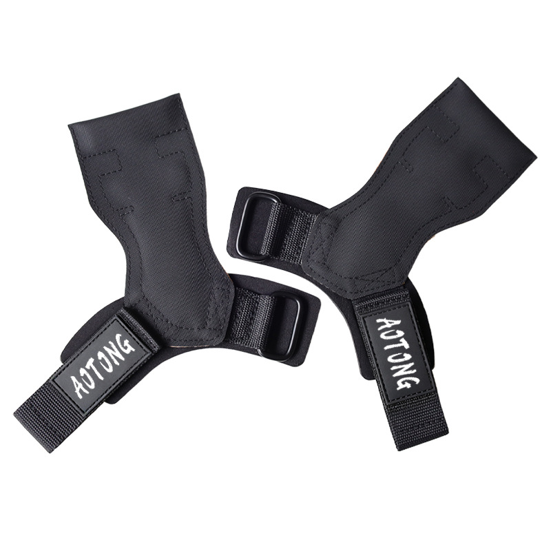 Sports and fitness bench press weightlifting universal wrist guards, palm protectors, support straps, rubber wrist guards, fitness palm protection gloves for men and women