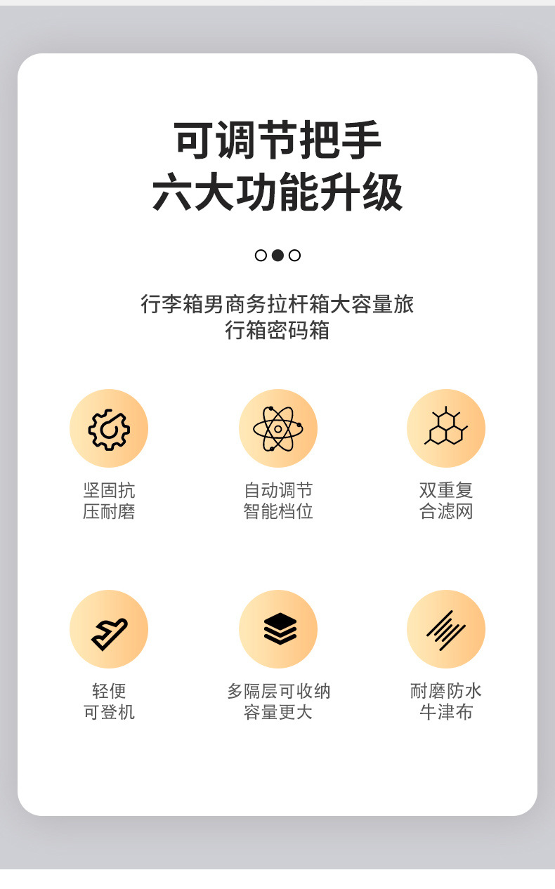 1752Oxford cloth luggage box-Fashion Package