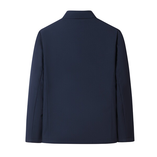 Demi-season casual long down jacket