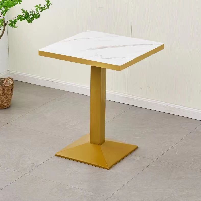 Mesa de comedor restaurante leche tienda de té desayuno snack restaurante restaurante de comida rápida combinación de mesas y sillas simple y moderna