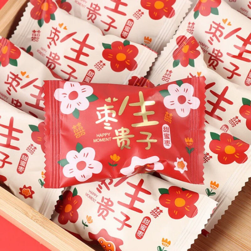 Финики Jinyuan Manxi, цветы, финики, удачи, Ejiao, цукаты, свадебные помолвки, свадебные конфеты, красные финики, новогодние товары, фабрика детских закусок