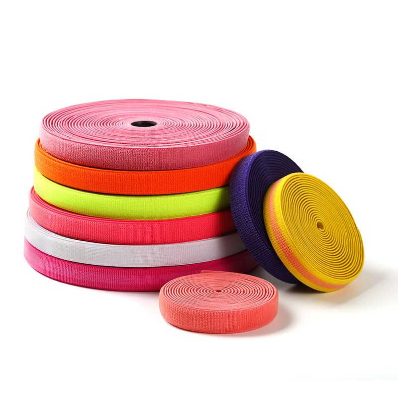 彩色松紧不抓毛