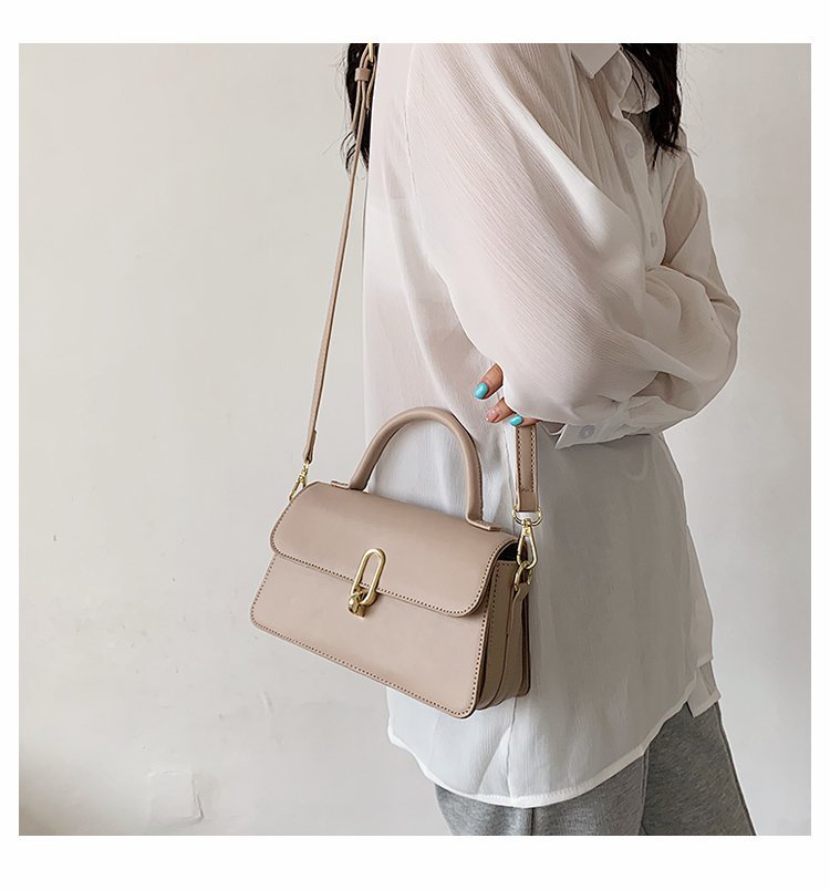 Fashion Solid Color Shoulder Messenger Portable Bag Wholesale display picture 102