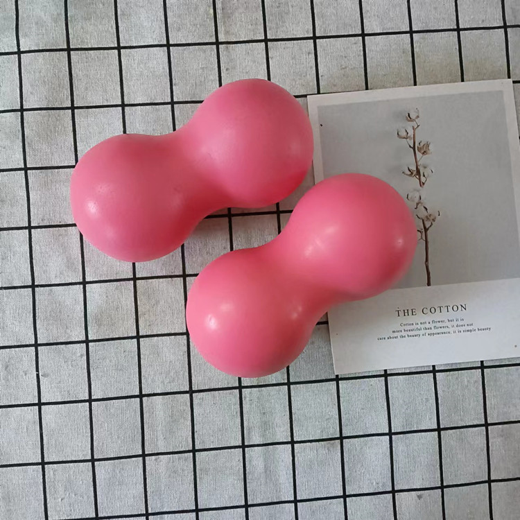 Bola de maní Siamés relajante hombro y columna cervical masaje músculo profundo Meridian fascia bola pie muñeca espalda yoga