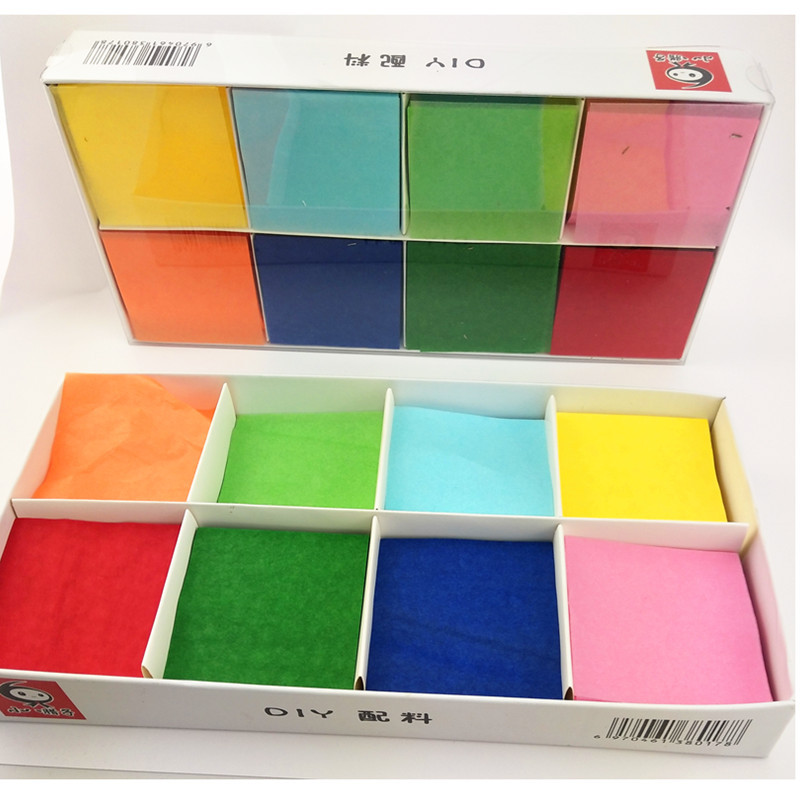 Creative DIY 6CM thin sheet paper, 4000 sheets of tissue paper, kindergarten art workshop area activity craft paper