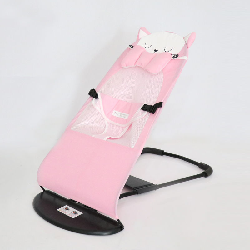 Baby Rocking Chair to Coax Baby, Soothing Chair, Rocking Chair, Baby Cradle, Rocking Bed, Cradle Bed with Baby to Coax Baby to Sleep, Rocking Bed Cross-Border