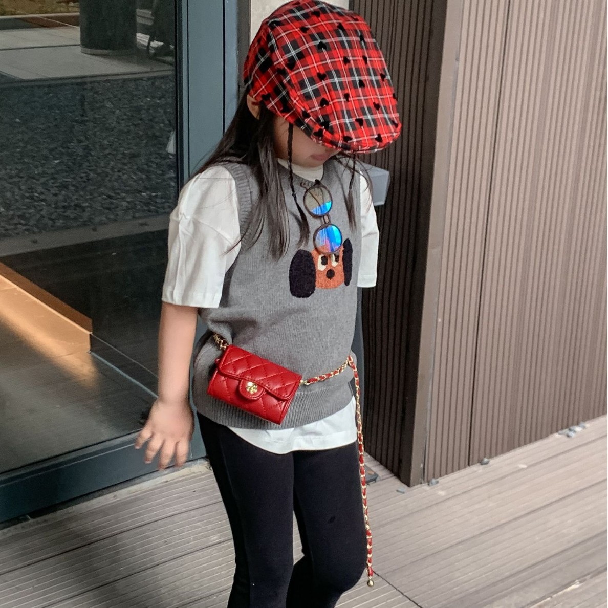 2026 New Cross-Border Children's Bag Korean Style Fashion Mini Waist Chain Bag for Boys and Girls, Stylish Solid Color Kids' Crossbody Bag
