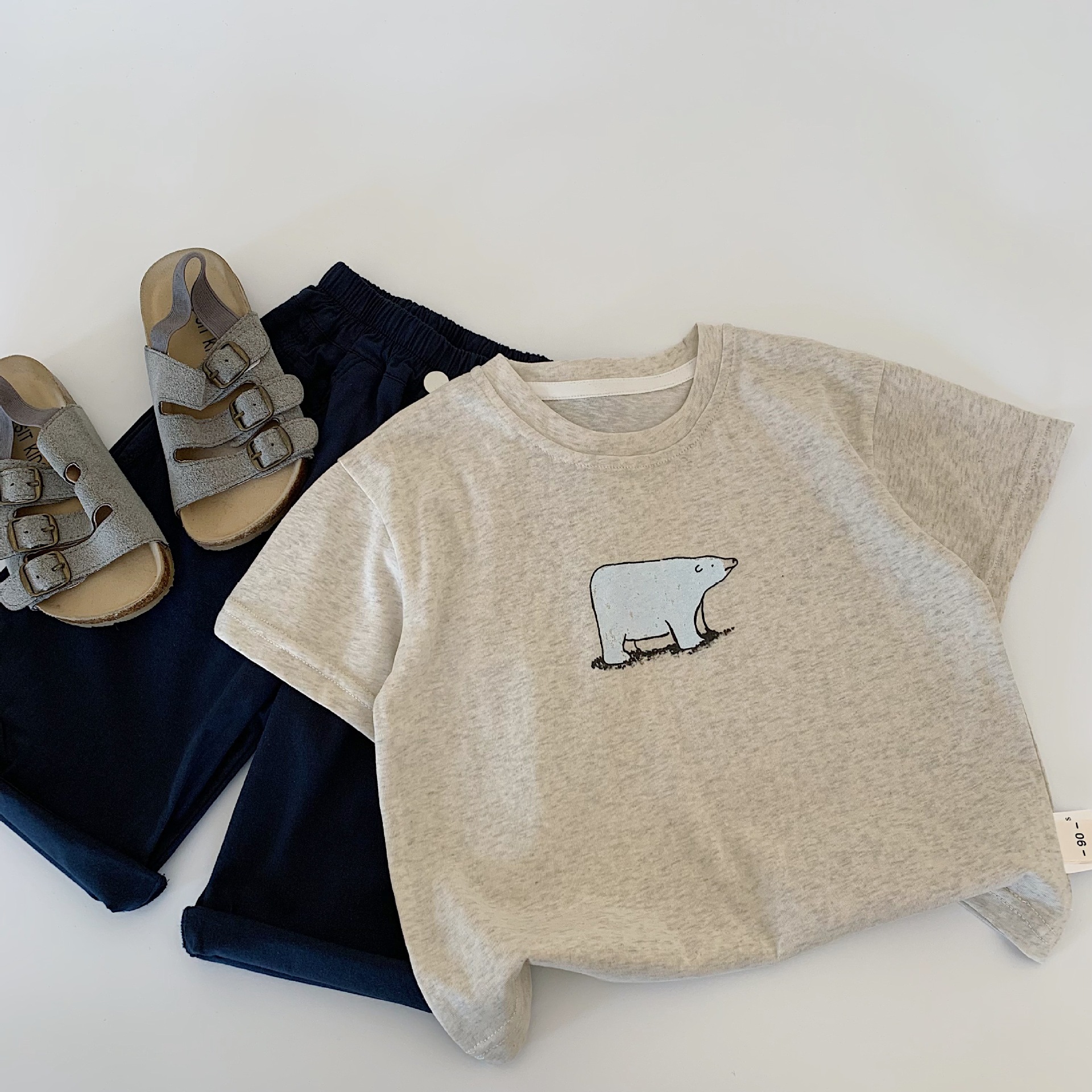 Maibao ropa de verano para niños camiseta de manga corta para niños tops casuales para niños 2025 verano nuevo estilo ropa para niños al por mayor