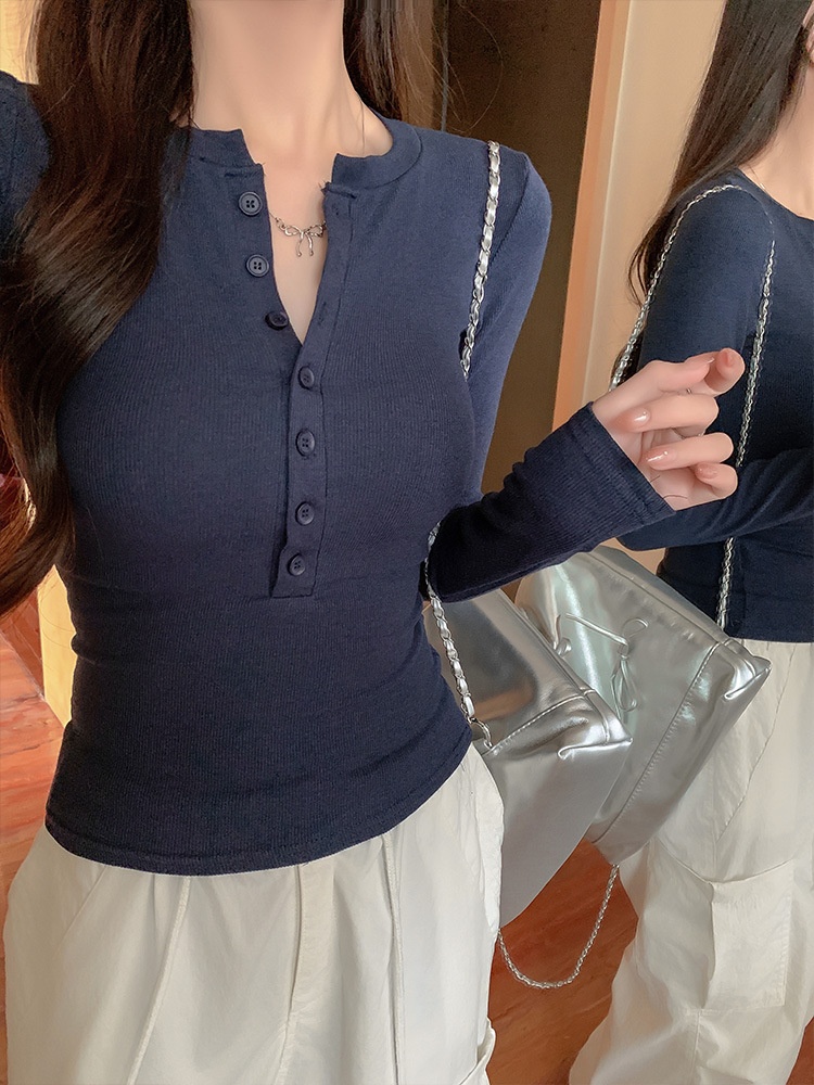 Autumn fitted base body-friendly long-sleeve